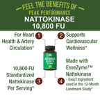 Nattokinase 10800 fu Exact Ingredient and Facility Used in Clinical Study