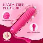 Mini Bullet Vibrator Sex Toys for G Spot Nipple Anal Clitoral Stimulation - 10 Powerful Modes, Wearable Finger Vibrator, Waterproof Soft Silicone,USB Rechargeable Vibration Massager for Women Pleasure