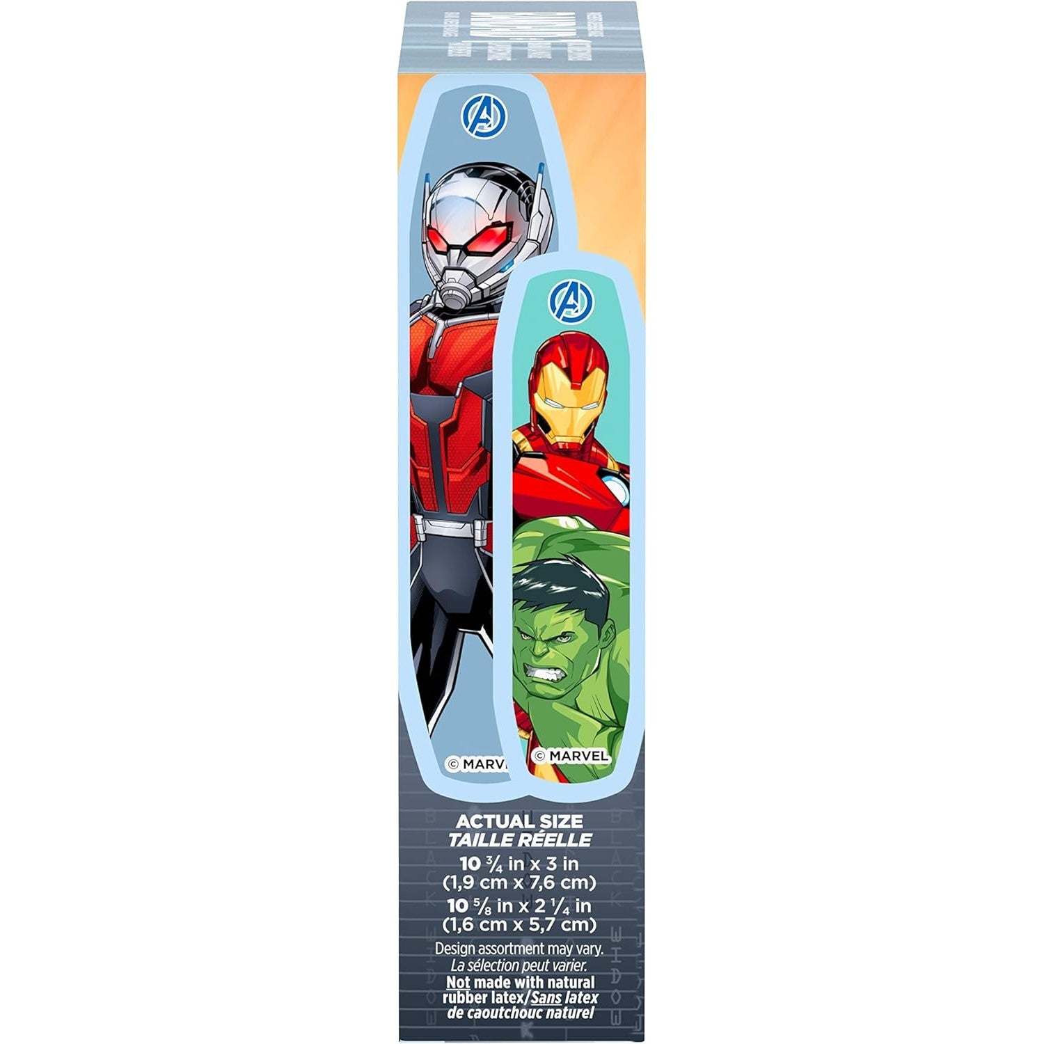 Buy now Band-Aid Brand Adhesive Bandages for Minor Cuts & Scrapes, Wound Care Bandages Featuring Marvel Avengers Characters, Fun Decorative Bandages for Kids & Toddlers, Assorted Sizes, 20 ct at indiglob india