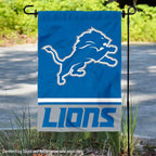 Detroit Lions Double Sided Garden Flag