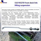 532195270 195270 Front Deck Link Lift Suspension Compatible with Craftsman Husqvarna Mower 532195264、581506902、581506903、58150690