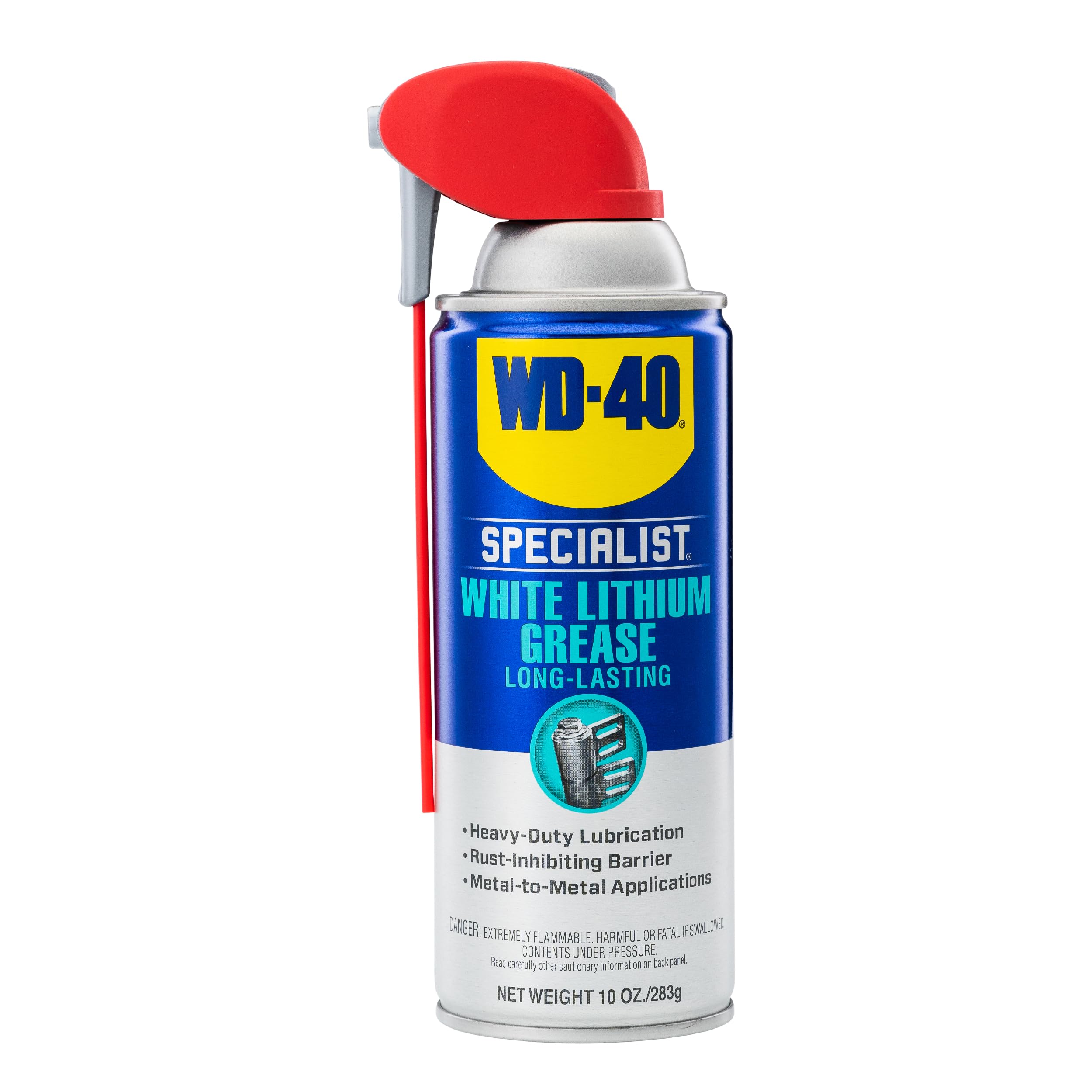 Buy now WD-40 Specialist White Lithium Grease Spray with Smart Straw Sprays 2 Ways, 10 OZ [6-Pack] & Specialist Penetrant with Smart Straw Sprays 2 Ways, 11 OZ 1-Pack at indiglob india