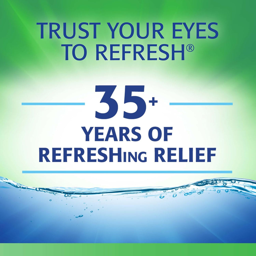 Buy now Refresh Plus Lubricant Eye Drops, Preservative-Free, 0.01 Fl Oz Single-Use Containers, 50 Count, Packaging May Vary at indiglob india