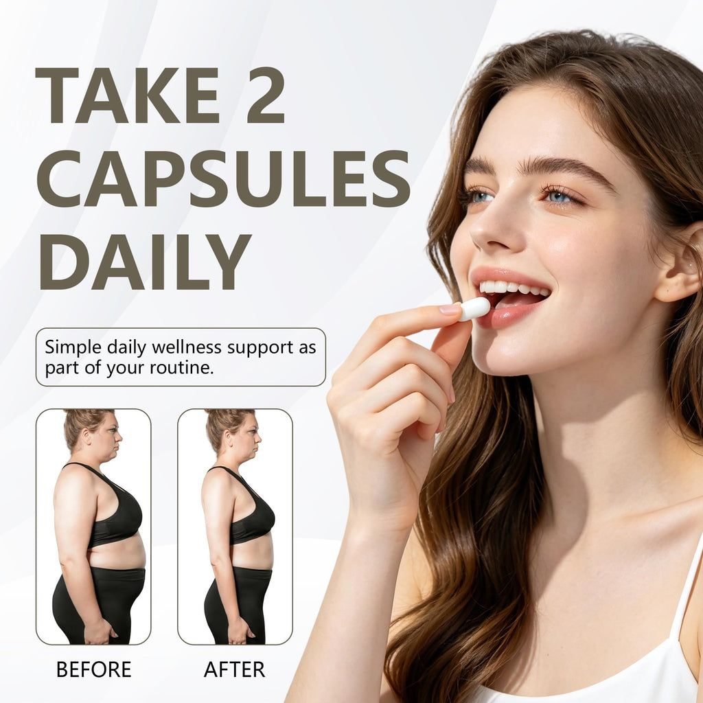 Sculptique Lymphatic Drainage Capsules with Dandelion & Cleavers, 60 Count | Maximum Potency Formula with Dandelion & Cleavers Extract, Supports Cellulite Reduction & Lymphatic Drainage