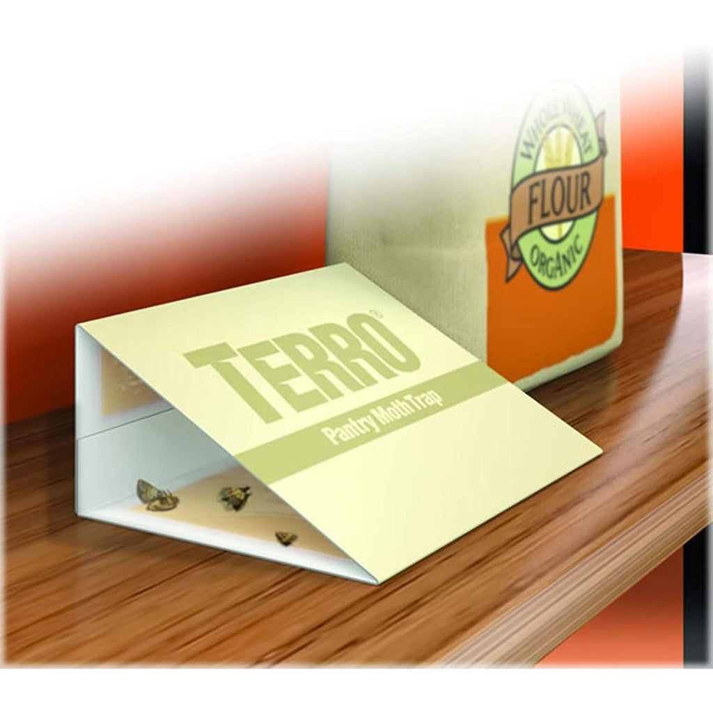 Buy now TERRO T2900 (Pack of 2) Pantry Moth Traps - Traps grain moths, flour moths, meal moths, and seed moths, (Packaging May Vary) at indiglob india
