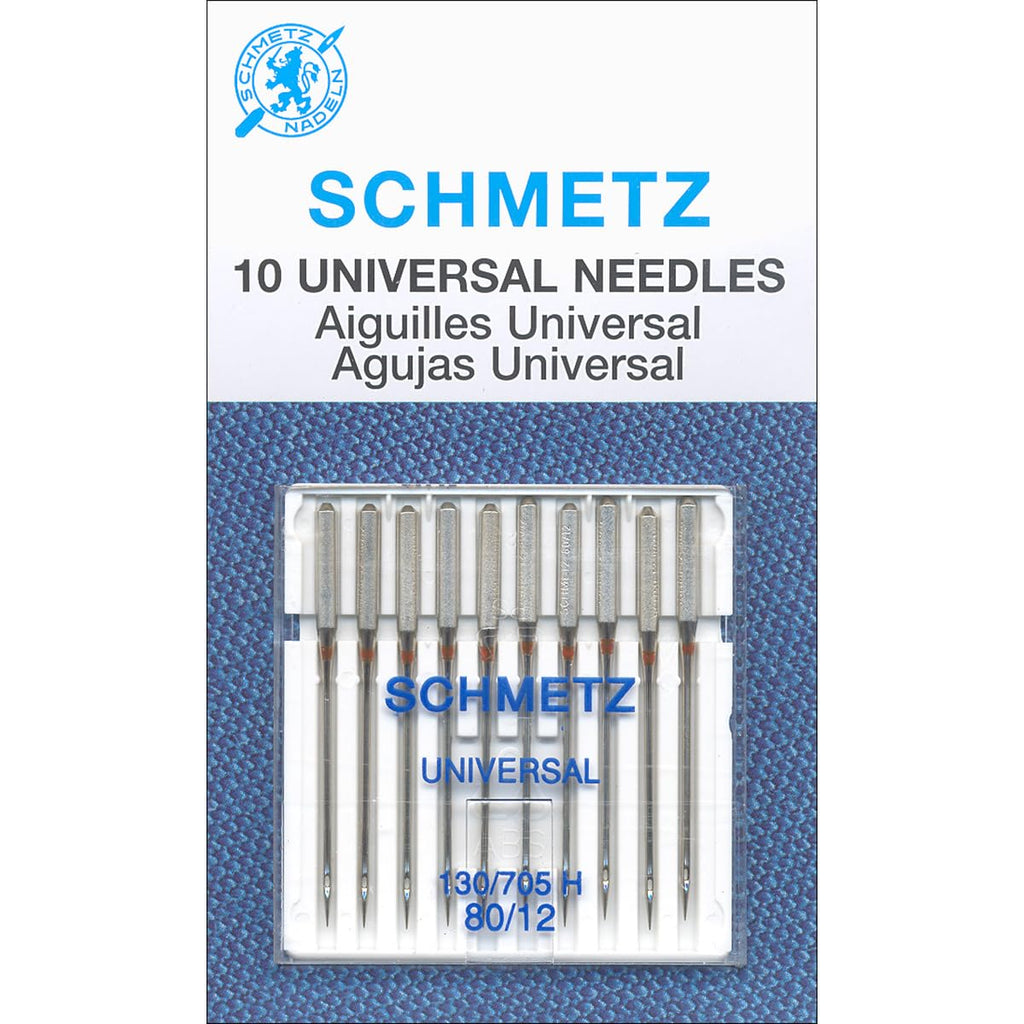 Schmetz Universal Machine Needles, Size 80/12 10/Pkg