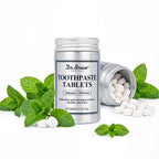 Dr.Brian 5% Nano Hydroxyapatite Toothpaste Tablets, Fluoride Free, 62 Count