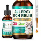 Allergy Relief for Cats, Cat Itchy Skin Relief - Omega 3 & Probiotic, 60ml