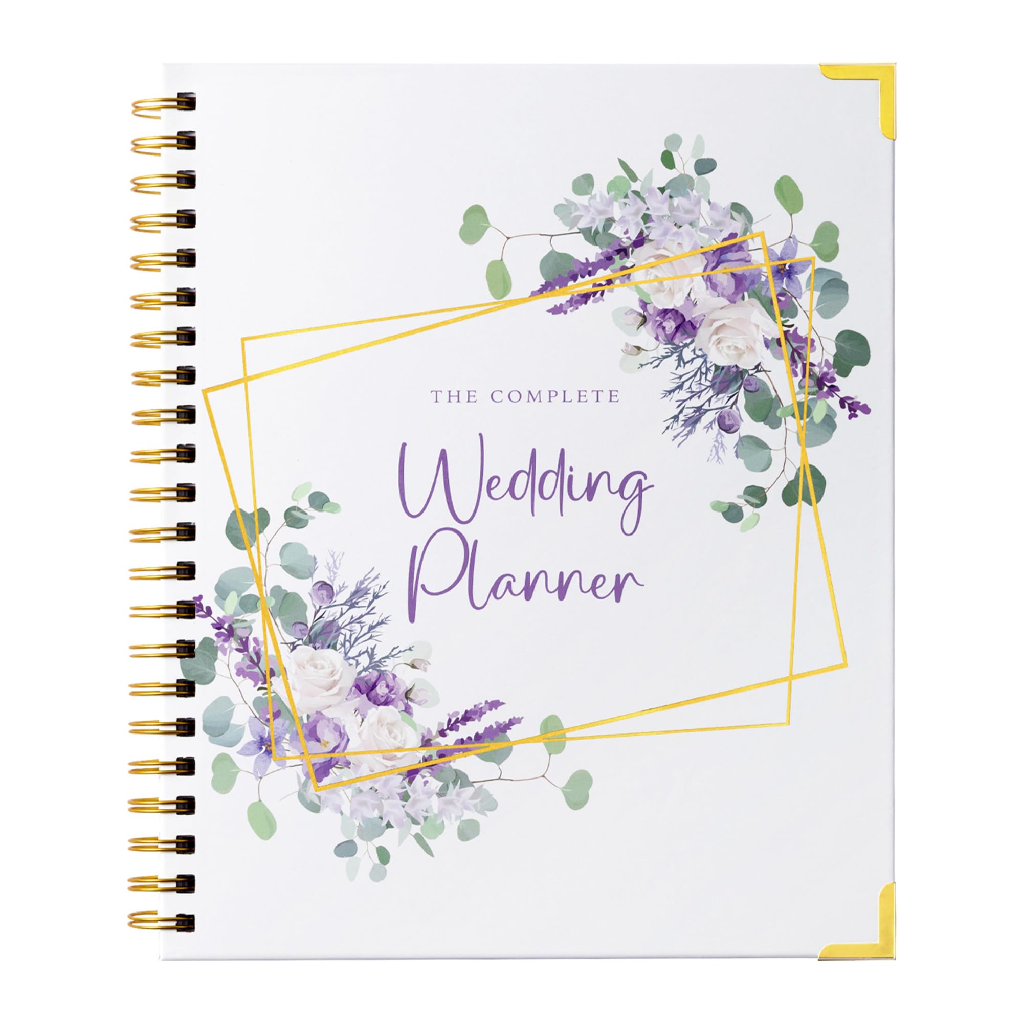 Buy now Your Perfect Day Wedding Planner Book and Organizer - Wedding Planner Book - Bridal Planning Binder with Countdown Calendar - Bride Gifts - (FLORAL) Lavender Haze at indiglob india