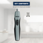 Buy now Wahl Clipper Battery Operated, Precision Ear and Nose Hair Trimmer for Men, Hygienic Nose Trimmer with Rinseable Blade for Easy Cleaning, Perfect for Travel Æ’?? Model 3026462 at indiglob india