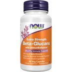 Buy now NOW Foods Supplements, Beta-Glucans with ImmunEnhancerâ„¢ with Larch Arabinogalactan, Extra Strength, 60 Veg Capsules Default at indiglob india