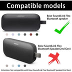 Buy now co2CREA Soft Silicone Case Replacement for Bose SoundLink Flex Bluetooth Portable Speaker (Silicone Case, White Smoke Case) at indiglob india
