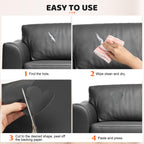 Leather Repair Patch Tape, Self Adhesive Vinyl Kit for Furniture 4x63in
