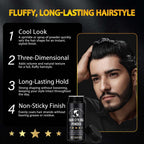 NIFEISHI Hair Styling Powder for Men, (1.05oz of 2Pack) Volumizing Texture Powder for All Hair Types, Easy to Apply, Natural Matte Hairstyle, Texturizing and High Hold