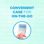Buy now GUM Soft-Picks Wider Space, Easy to Use Dental Picks for Teeth Cleaning and Gum Health, with Convenient Carry Case, Dentist Recommended Dental Picks, 100 Count at indiglob india