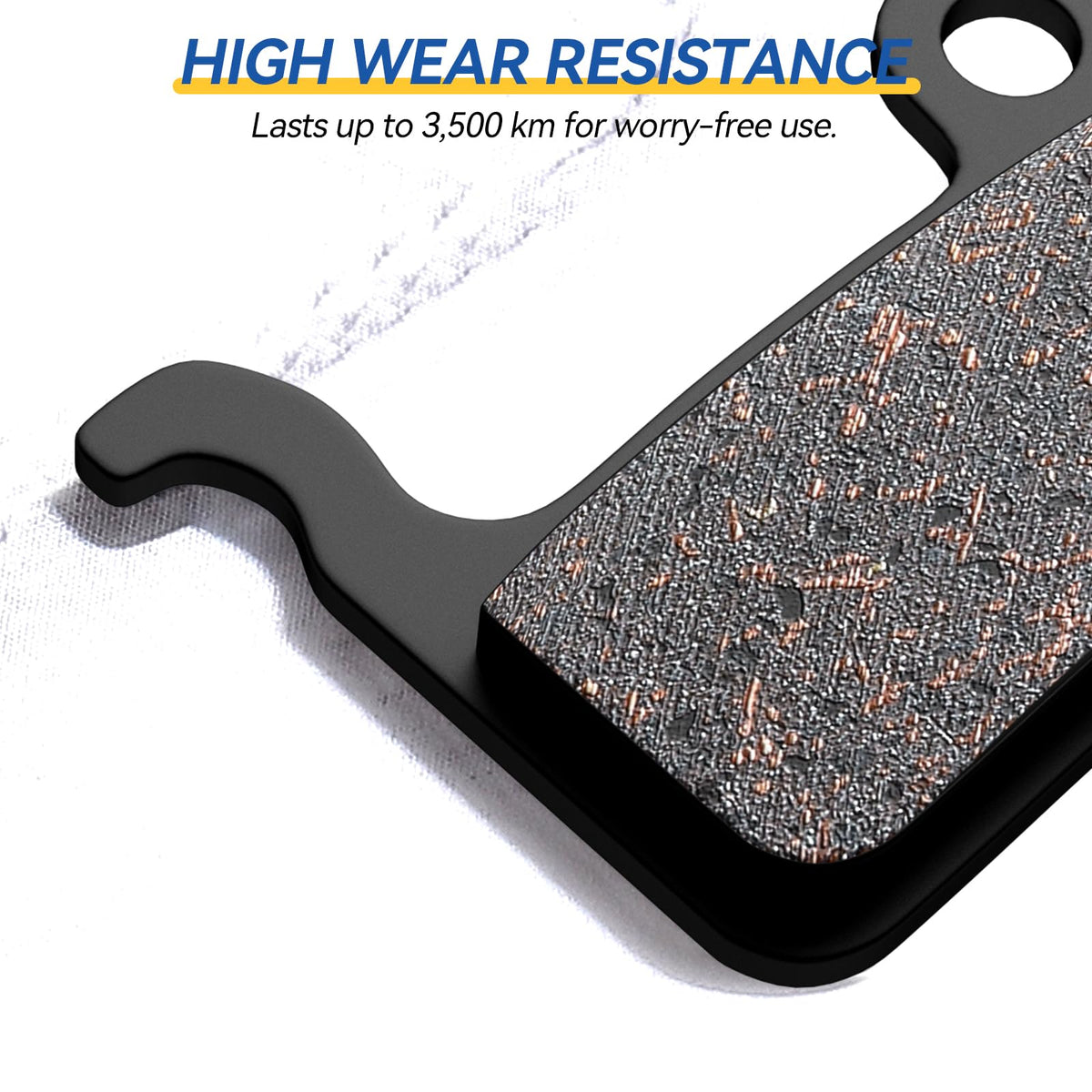 AGPTEK Bike Brake Pads, Work with Shimano Deore XT SLX Hone Alfine Saint
