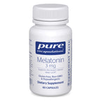Pure Encapsulations Melatonin 3 mg, 30 Capsules | Antioxidant Supplement to Support Natural Sleeping and Relief of Occasional Sleeplessness, for Natural Sleep Support*