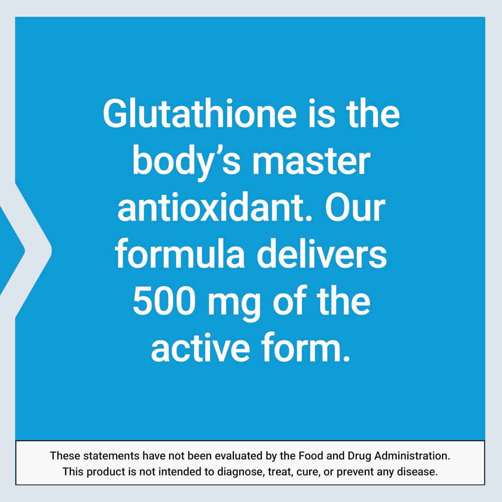 Life Extension Glutathione 500 mg Capsules, Antioxidant, 60 Capsules