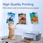 High Yield 67XL Ink Cartridges Black/Color Combo Pack Replace for HP Ink 67