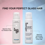 L'ANGE HAIR Glass Hair Heat Protectant Spray | Anti-Frizz Blow Dry Mist | Long Lasting Hold & Shine | Humidity Protection | Thermal Heat Protection Spray | Lightweight Blow Out Primer, 5 fl oz Bottle
