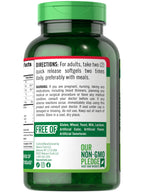 Nature's Truth Burpless Fish Oil 2400mg | 250 Softgels | 720 mg Omega 3