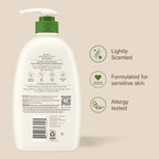 Aveeno Daily Moisturizing Body Wash for Normal to Dry Skin, Sensitive Formula with Prebiotic Oat, Gently Cleanses Dry Skin, Lightly Scented Body Wash for Women and Men, Value Size 33 fl. Oz
