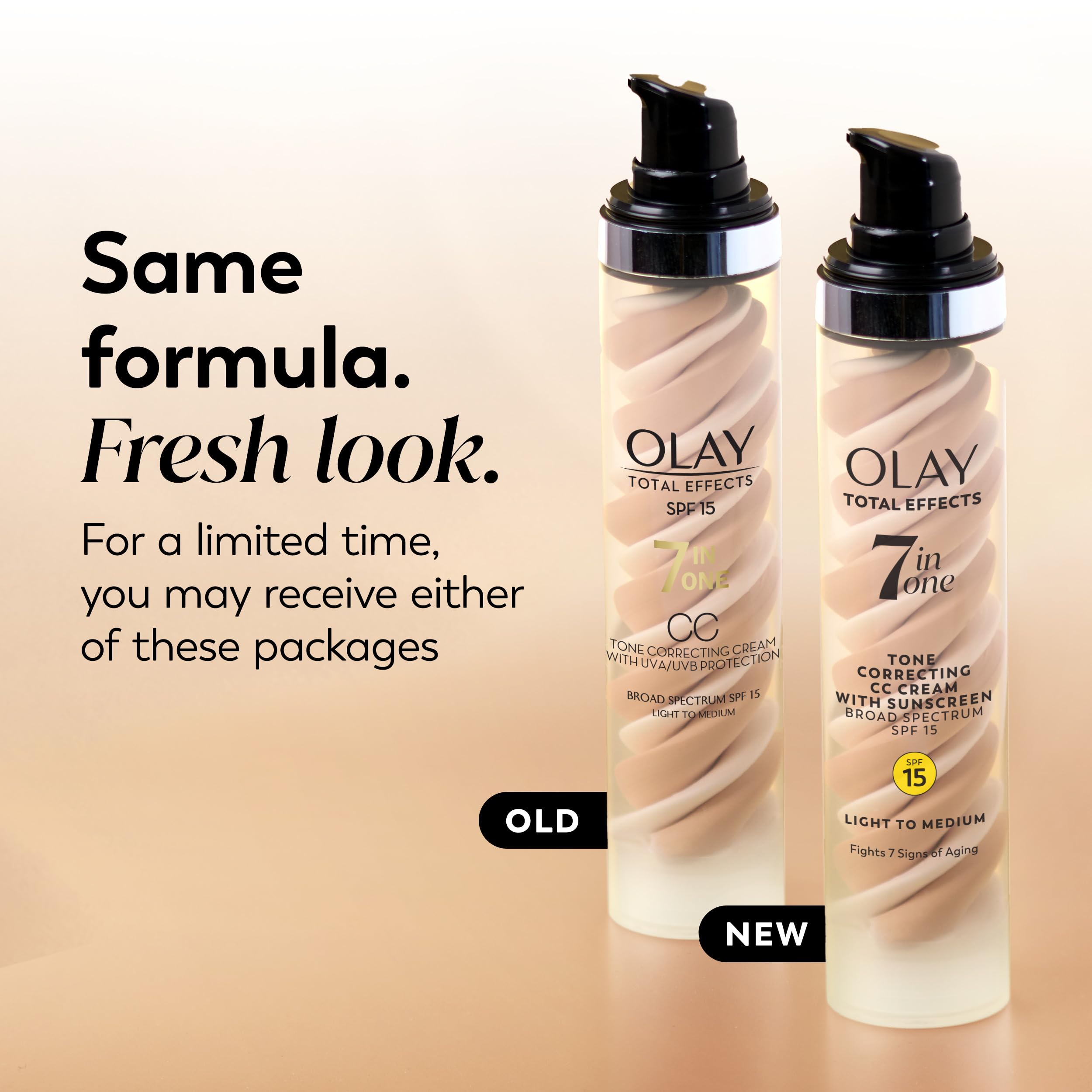 Buy now Olay Total Effects Tone Correcting Face Moisturizer with Sunscreen SPF 15, Light to Medium 1.7 Ounces at indiglob india