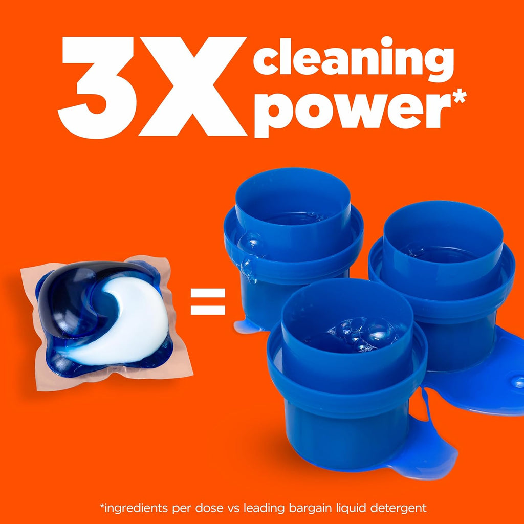 Buy now Tide PODS laundry detergent pacs, 3-in-1 Stain Remover, Odor Fighter, Color Protector, 81 Count, HE compatible, Original Scent at indiglob india