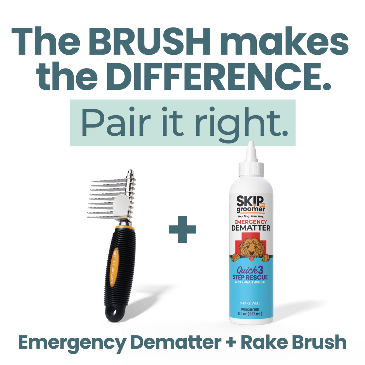 Dematting Cream for Dogs - Mat & Tangle Remover, 8 oz