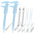 Buy now Teling 6 Pieces Eyebrow Tools Eyebrow Measuring Ruler Microblading White Marker Pen with Paper Ruler Skin Marker Permanent Makeup Position Mark Tools for Lips Skin Default at indiglob india