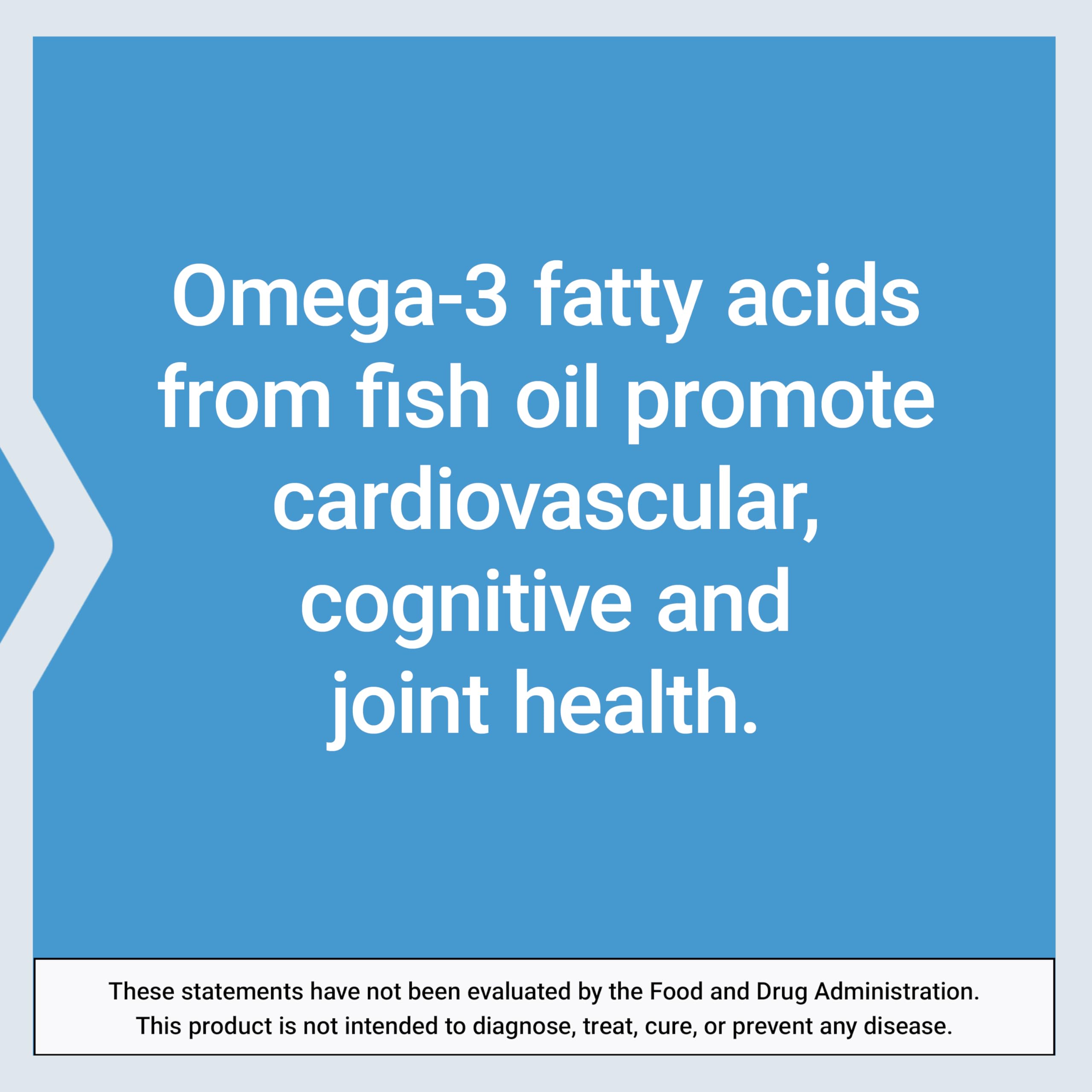 Life Extension Mega EPA/DHA, Omega-3 Fatty acids, Heart & Brain Health, Non-GMO, Gluten-Free, 120 softgels | Omega-3 Fatty Acids for Cardiovascular & Cognitive Health, Lipid & Triglyceride Support, Non-GMO & Gluten-Free