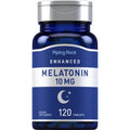Piping Rock Melatonin 10mg | 120 Tablets | with L-Theanine