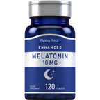 Piping Rock Melatonin 10mg | 120 Tablets | with L-Theanine