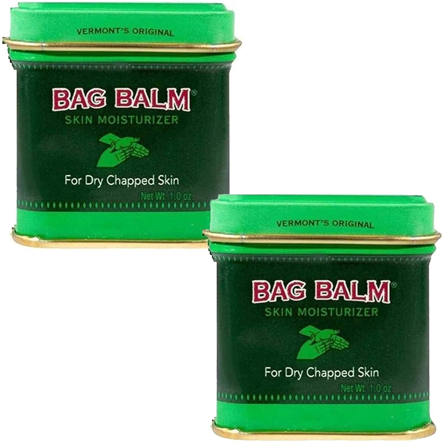 Buy now Bag Balm Vermont's Original for Dry Chapped Skin Conditions (1 Ounce Tin (2 Pack)) at indiglob india