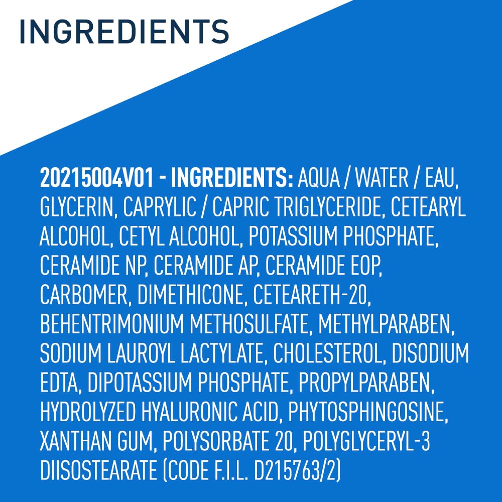 Buy now CeraVe Daily Moisturizing Lotion for Dry Skin, Body Lotion & Face Moisturizer with Hyaluronic Acid and Ceramides, Daily Moisturizer, Fragrance Free, Oil-Free, 12 Ounce at indiglob india