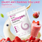 Multi Collagen Peptides Powder, Unflavored, 1lb (41 Servings) | Hydrolyzed Type I, II, III, V, X Collagen with Hyaluronic Acid, Biotin & Vitamin C, Easily Mixes in Drinks