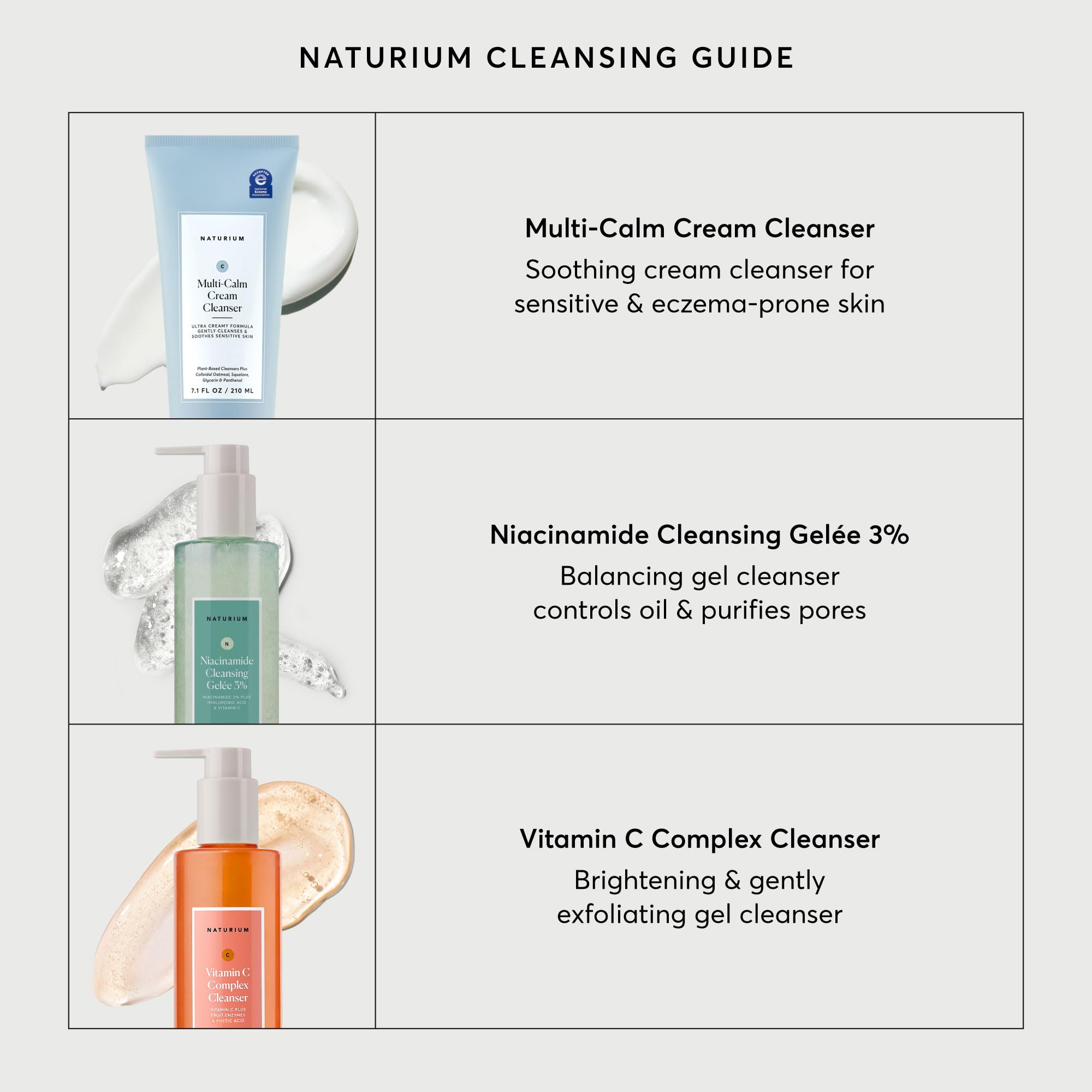 Naturium Niacinamide Cleansing Gelée 3%, 7.1 fl oz | Gentle & Smoothing Face Wash, Unclogs Pores, Makeup Remover, with Hyaluronic Acid & Vitamin C, for Soft Skin & Even Texture