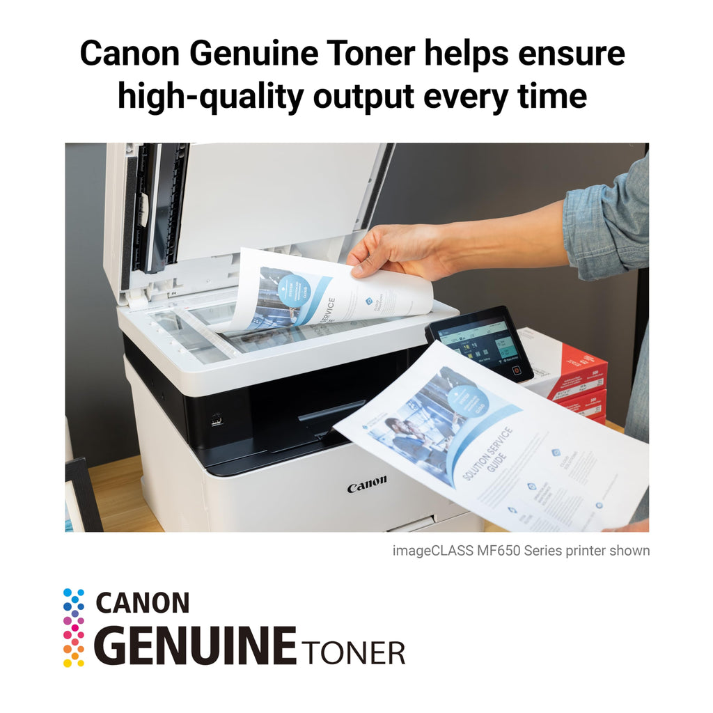 Canon Genuine 075 Black High Capacity Toner Cartridge Compatible with MF660 Series and LBP640 Series Laser Printers