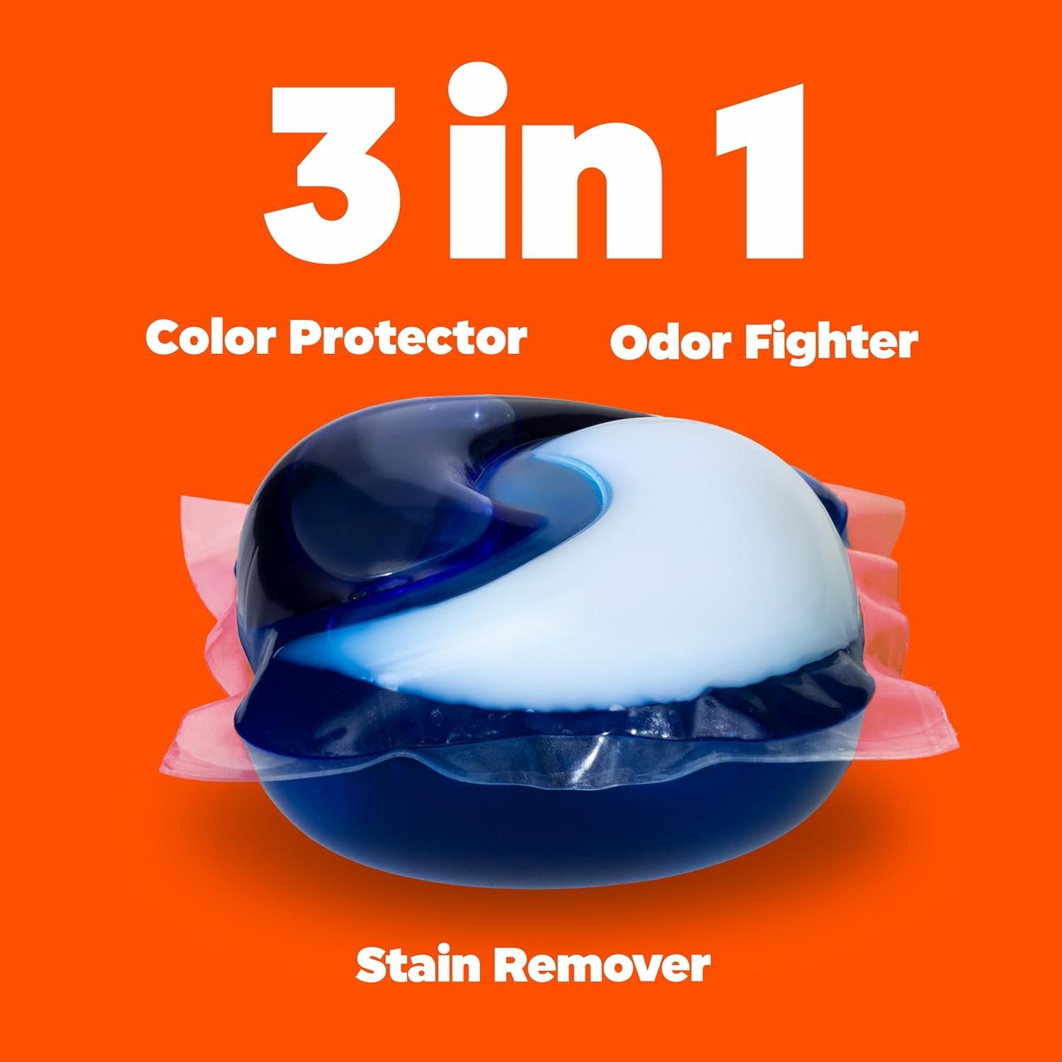 Buy now Tide PODS laundry detergent pacs, 3-in-1 Stain Remover, Odor Fighter, Color Protector, 102 Count, HE compatible, Spring Meadow Scent at indiglob india
