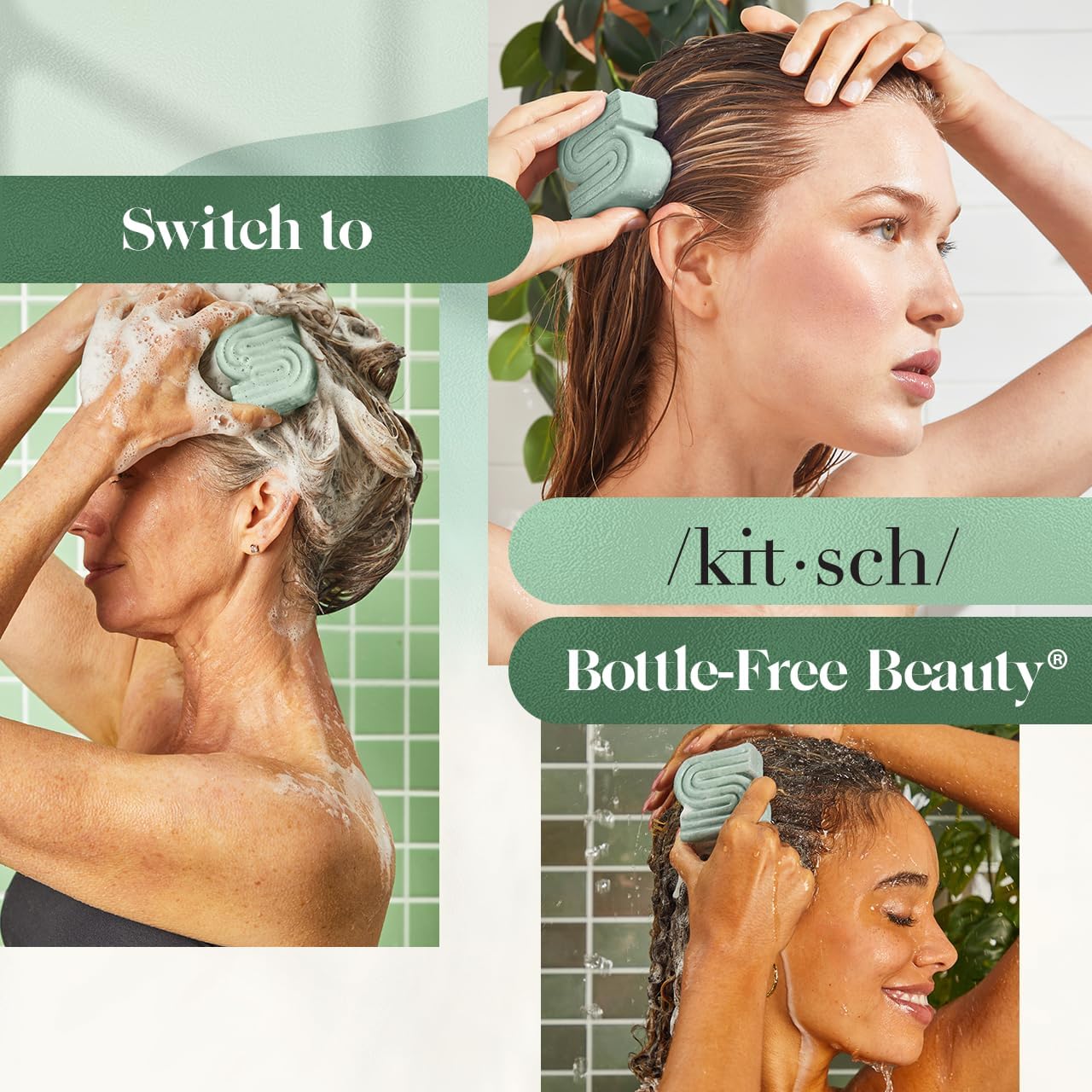 Buy now Kitsch Rosemary & Biotin Shampoo Bar - For Hair Growth, Strengthening, Thickening & Volumizing Shampoo for Women and Men - Free of Parabens, Sulfates & Silicones - Made in USA - 3.2 oz at indiglob india
