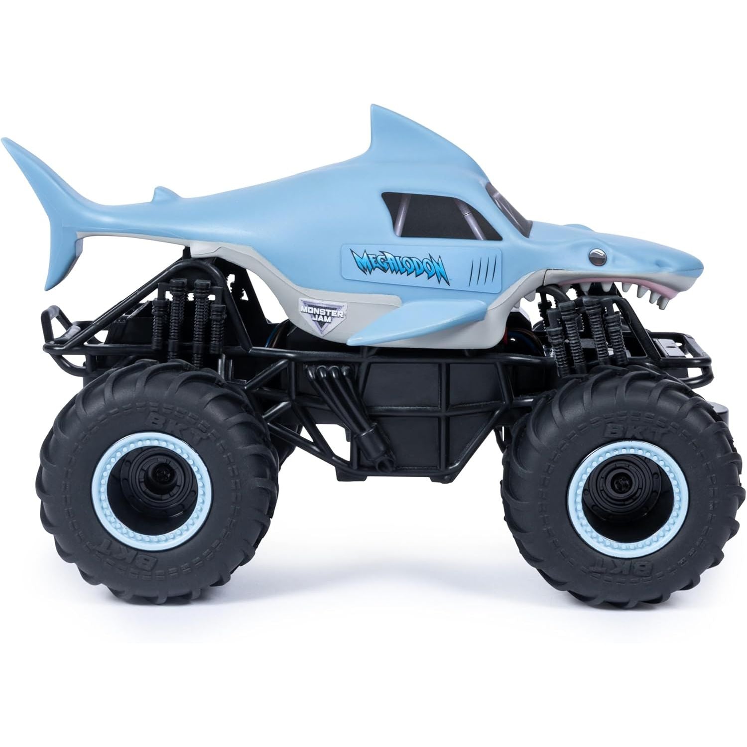 Buy now Monster Jam, Official Megalodon Remote Control Monster Truck for Boys and Girls, 1:24 Scale, 2.4 GHz, Kids Toys for Ages 4 and Up at indiglob india