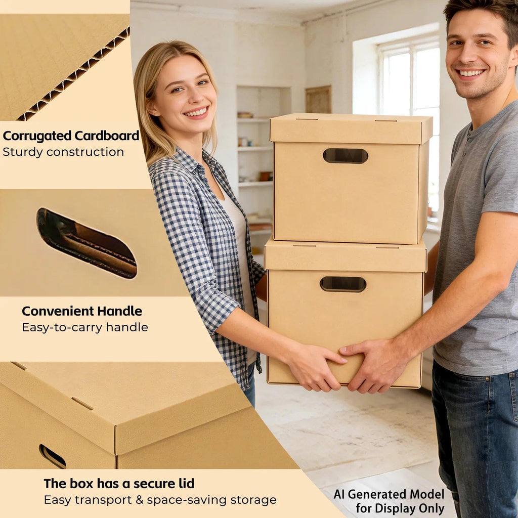 oyhqes Wine Glasses Moving Boxes, Glass Packing Boxes, Kitchen Storage Kit