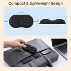 Mouse Wrist Rest, Ergonomic Memory Foam Wrist Support Pad, 5.5 x 3.1 in