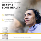 Integrative Therapeutics K2 + D3 - Supplement for Heart Health & Bone Strength* - Daily Vitamins for Calcium Absorption - Supports Vitality - Gluten-Free - Third-Party Tested - 60 Count (60 Servings)