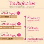 Grande Cosmetics GrandeLASH-MD Lash Enhancing Serum - Peptide & Vitamin Infused Formula for Longer, Thicker, Fuller Looking Lashes - Ophthalmologist Tested, Cruelty-Free, 6 Week Supply (1mL)
