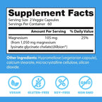 Doctor's Best High Absorption Magnesium Glycinate Lysinate Supplement for Sleep Support - Chelated Magnesium Capsules for Women & Men, 105 mg per Serving, Calm Support, Vegan - 120 Veg Caps