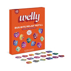 Welly Bug Bite Relief Patches Refill Carton | Drug-Free Hydrocolloid Calms Itching and Prevents Picking | 48 Count