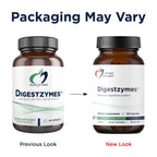 Designs for Health Digestzymes - Digestive Enzymes + Betaine Hydrochloride for Gas & Bloating Relief - Pepsin, Ox Bile, Lactase Enzyme & Lipase Enzymes for Digestion (60 Capsules)