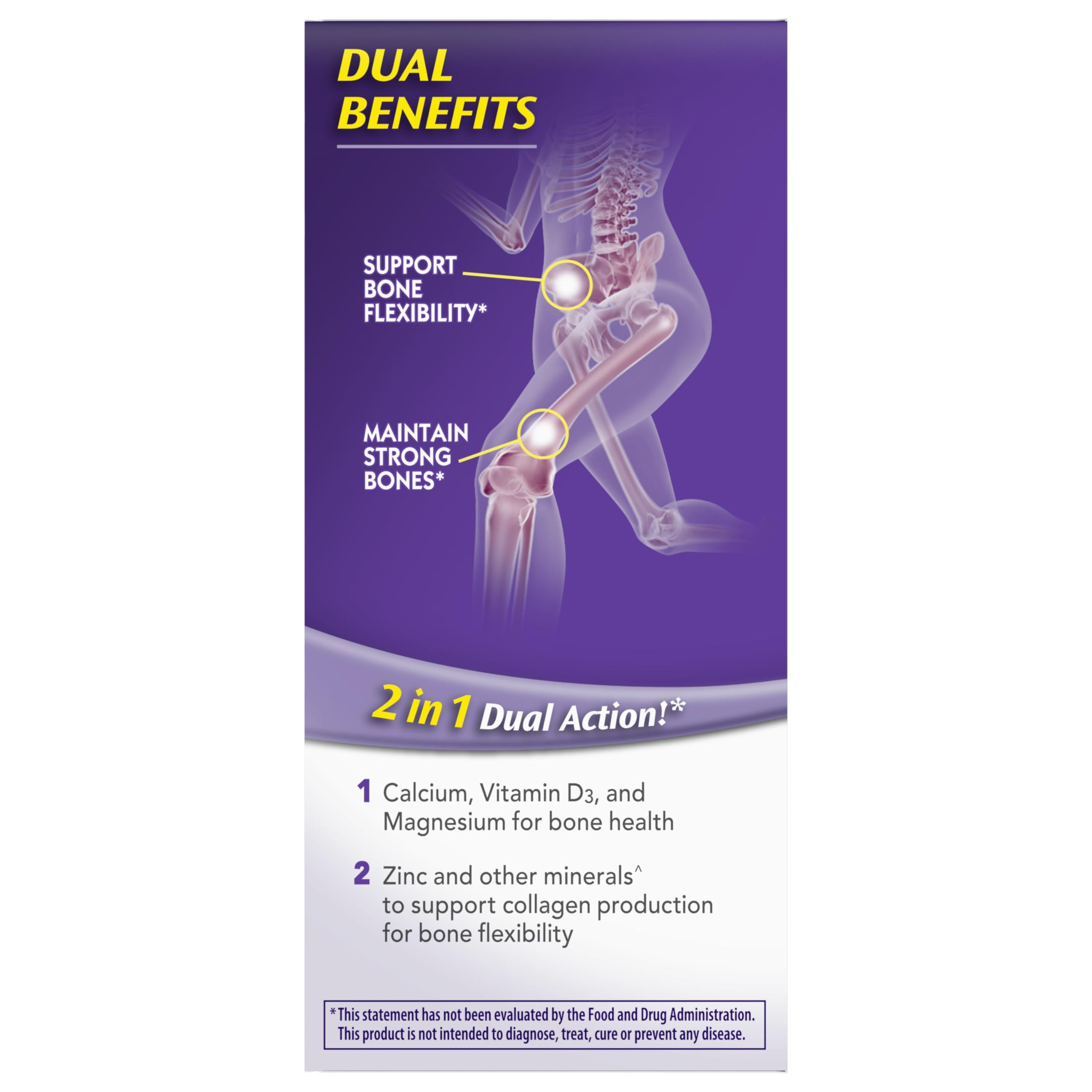 Caltrate Minis 600 Plus D3 Vitamin D and Calcium Supplement Tablets, 150 Ct | Highest Level of Vitamin D3, Maximizes Calcium Absorption to Support Strong Bones and Daily Function