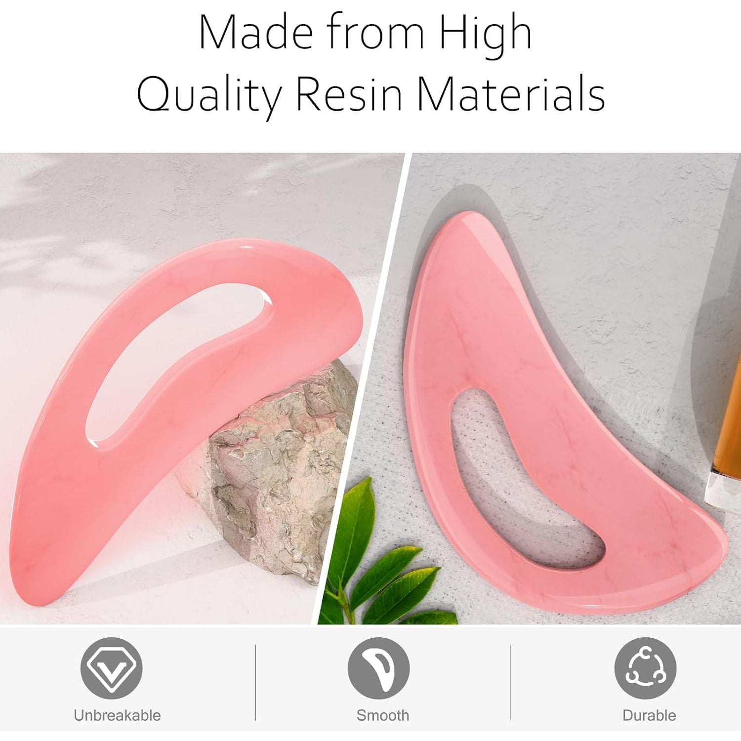 Buy now AICNLY Large Gua Sha Massage Tool, Lymphatic Drainage Massager, Muscle Scraping Massage Tools, Body Sculpting Anti Cellulite Tools for Man and Women (Pink) at indiglob india